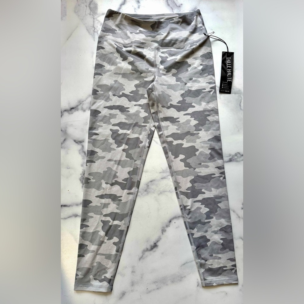 Kyodan High-Waisted Camo Leggings XS – NEW WITH TAGS Workout Tights Gymwear